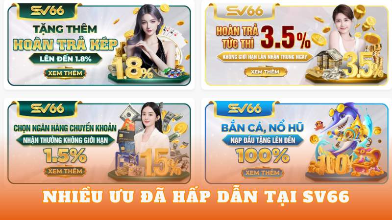 SV66 - Điểm chơi cá cược uy tín hàng đầu Việt Nam 10 Ưu đãi và khuyến mãi chỉ có tại SV66