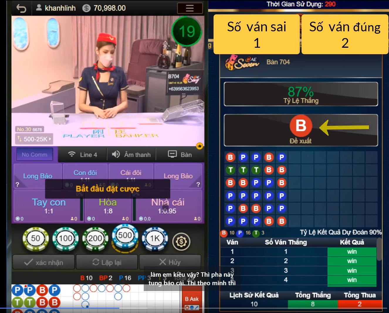 Hack Baccarat - Thủ thuật giúp cược thủ tăng cơ hội thắng 7 Đánh giá chất lượng tool hack game Baccarat khách quan