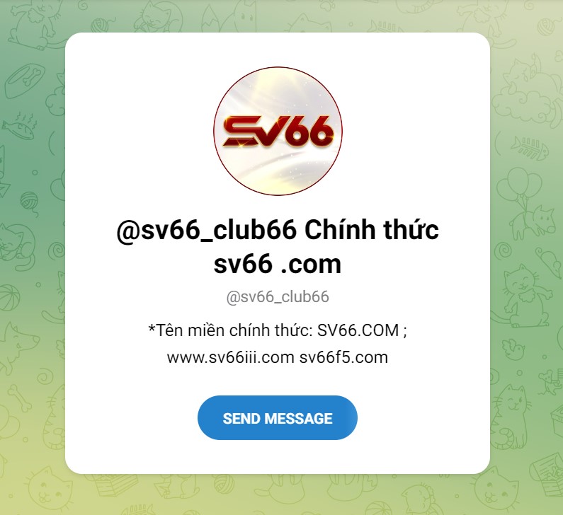 Liên hệ SV66 - Tổng hợp những cách thức liên hệ nhanh chóng 8 Liên hệ qua telegram