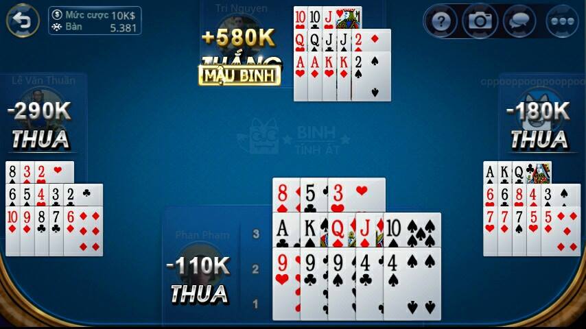 Mậu Binh SV66 - Khám phá chi tiết luật chơi game bài 8 Luật chơi Mậu Binh SV66 không thay đổi nhiều so với dạng truyền thống